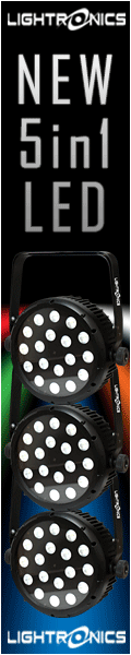 LED Lighting Fixture RGBAW