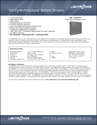AB302A Unity Architectural Ballast Drivers - LED and Fluorescent