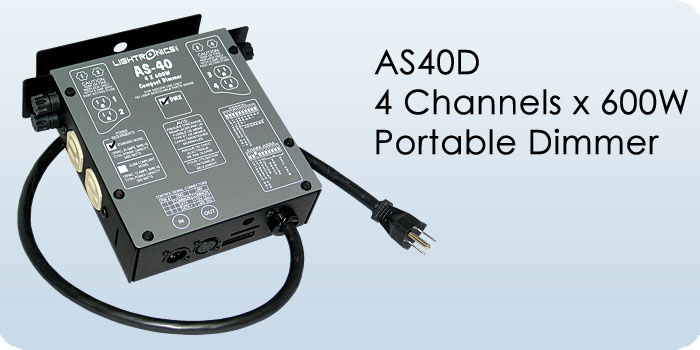 Portable Dimmers - AS Series AS40D