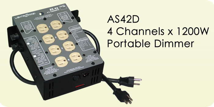 Portable Dimmers - AS Series AS42D