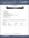 FXLD2512B5I6 Lighting Fixtures - LED based Stage Fixtures