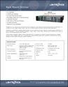 RE121D Rack Mount Dimming