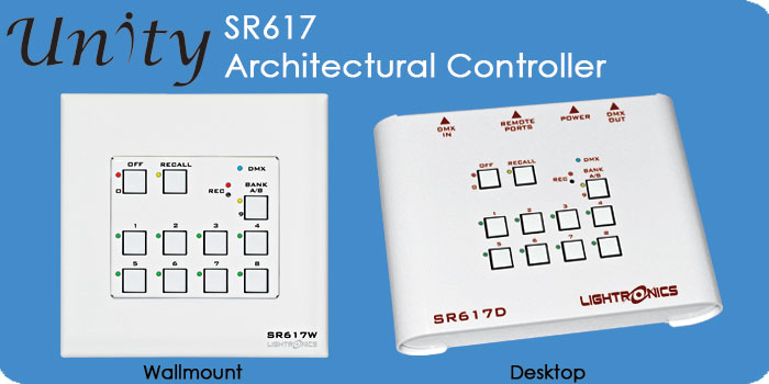 SR617 Architectural Lighting Controller