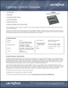 TL4008 Lighting Control Console Cutsheet