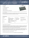 TL4016 Lighting Control Console Cutsheet
