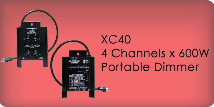 XC40 Wireless DMX Portable Dimmer